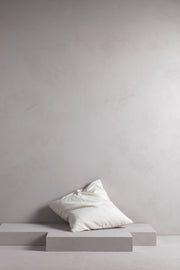 No9 / linen cushions sculptural shapes in milk / final sale